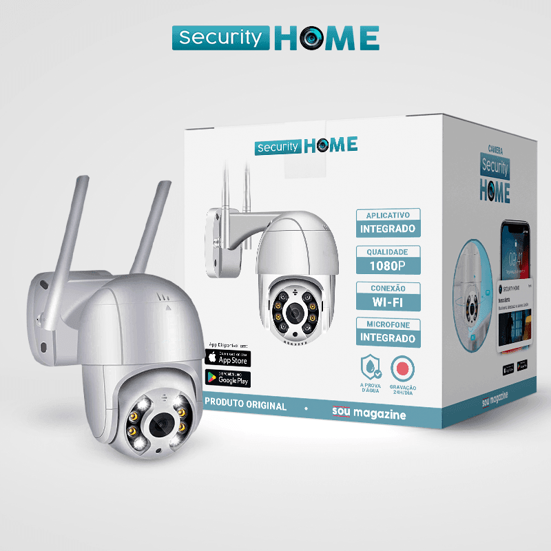 Câmera de Segurança WiFi - SecurityHomecd07 - Eternity Oficial