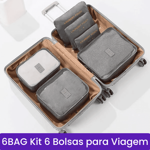 Complet-BAG® | Kit 6 Bolsas Organizadoras - Eternity Oficial