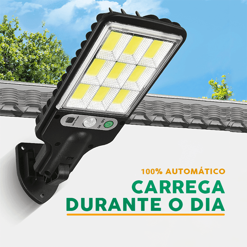 Eco-Light® | Refletor Solar Led Super Econômico Com Controle - Eternity Oficial